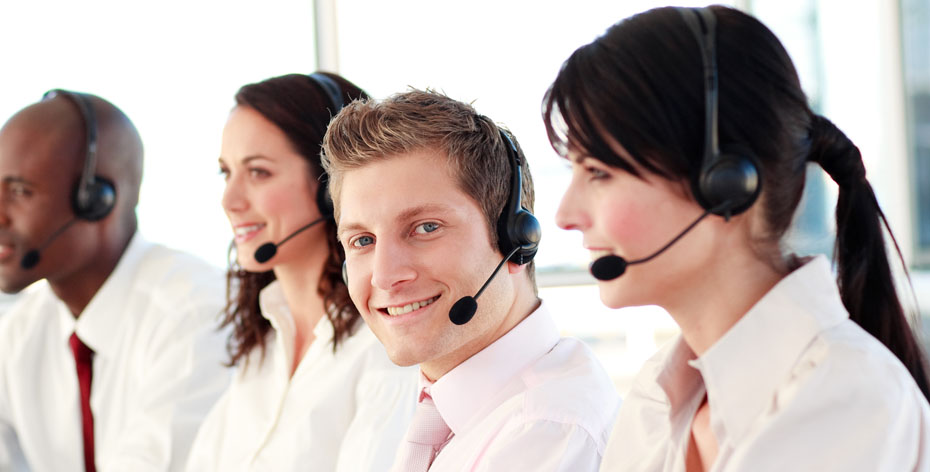 Potrait of a business team